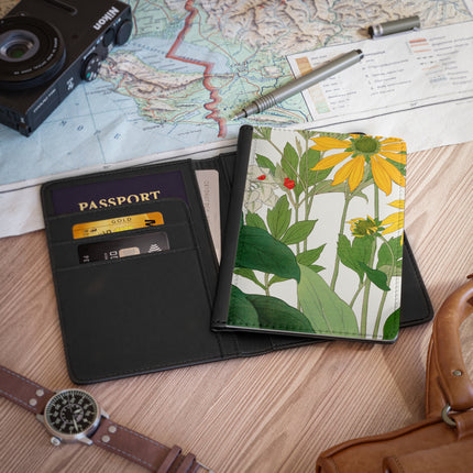 Clerodendrum & Rudbeckia Flower by Tanigami Kônan Passport Cover