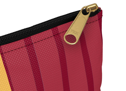 Elegant Holiday Woman with Gifts Accessory Pouch