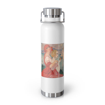 Sur la Route d'Anacapri by Gerda Wegener Copper Vacuum Insulated Bottle, 22oz