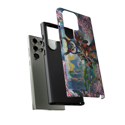 Cyberpunk Samurai Owl Phone Cases