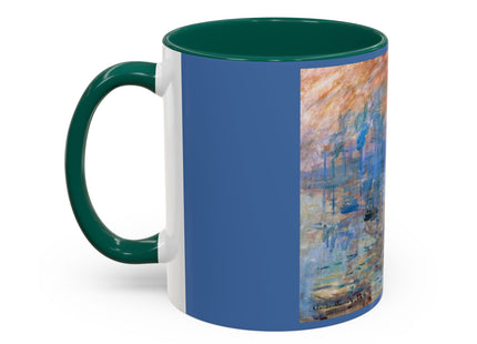 Sunrise by Claude Monet Colorful Mugs (11oz, 15oz)