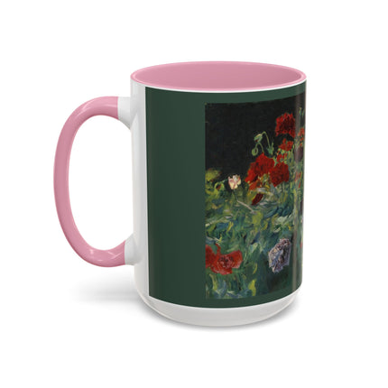 A Study of Poppies for Carnation, Lily, Lily, Rose by John Singer Sargent Colorful Mugs (11oz, 15oz)