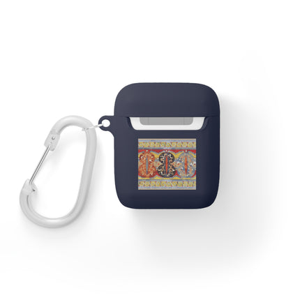 Reproduction of the Shield Frieze by Emile Gilliéron AirPods Case