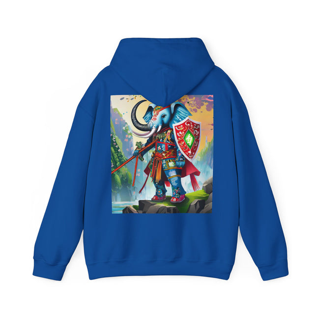 Cyberpunk Elephant – Heavy Blend™ Hooded Sweatshirt