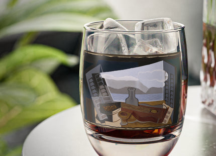 Open Window by Juan Gris Whiskey Glass