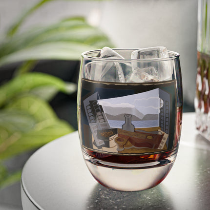Open Window by Juan Gris Whiskey Glass