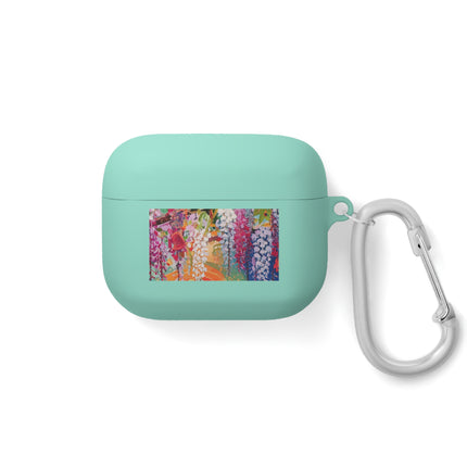 Golden Wisteria Elegance AirPods and AirPods Pro Case