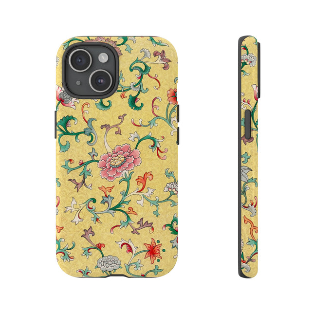 Flower Illustration by Owen Jones Phone Cases