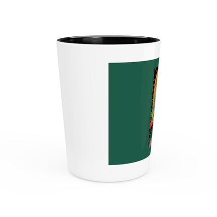 May & Emerald (from the Gem Series) by Sofia Chiostri Ceramic Shot Glass