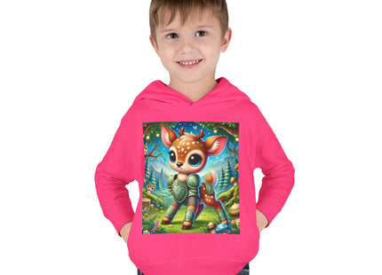Fawn Defender Toddler Pullover Fleece Hoodie