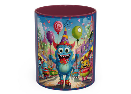 Monster Parade Madness Colorful Mugs (11oz, 15oz)