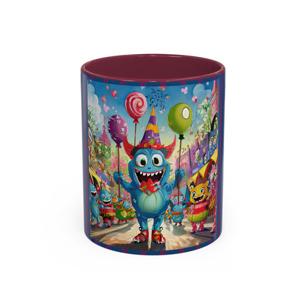 Monster Parade Madness Colorful Mugs (11oz, 15oz)