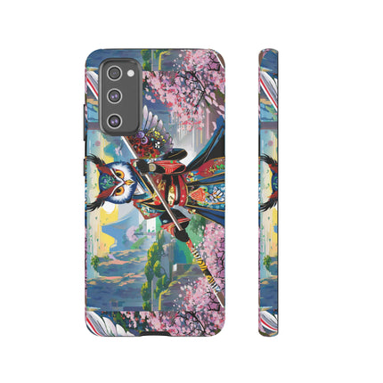 Cyberpunk Samurai Owl Phone Cases