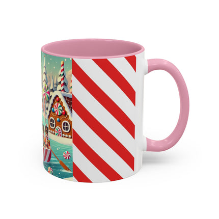 Nutcracker Candy-Striped Adventure Colorful Mugs (11oz, 15oz)