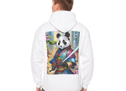Cyberpunk Samurai Panda – Heavy Blend™ Hooded Sweatshirt