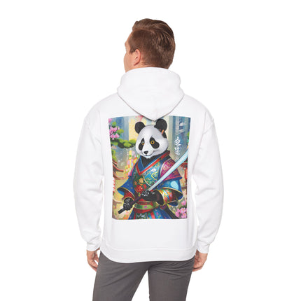 Cyberpunk Samurai Panda – Heavy Blend™ Hooded Sweatshirt