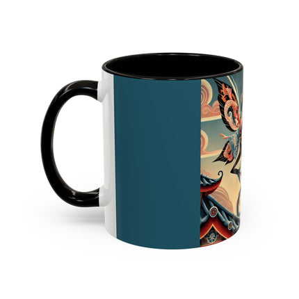 Dragon Fairy of the Temple Colorful Mugs (11oz, 15oz)