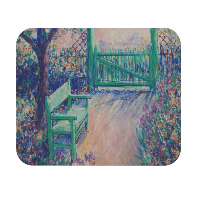 The Artist’s Garden by Theodore Earl Butler Mouse Pad, Rectangle