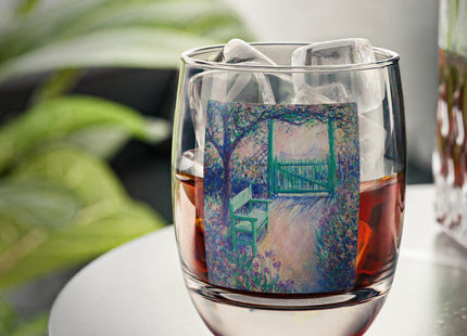 The Artist’s Garden by Theodore Earl Butler Whiskey Glass