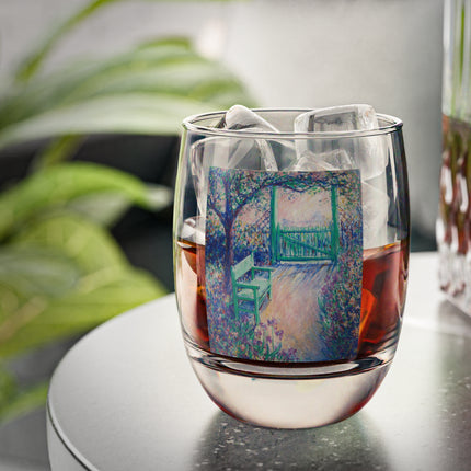 The Artist’s Garden by Theodore Earl Butler Whiskey Glass