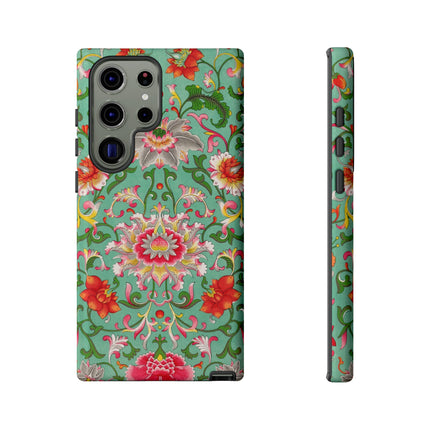 Colorful Floral Pattern by Owen Jones Phone Cases