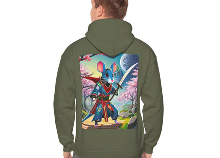 Cyber Samurai Rat – Heavy Blend™ Hooded Sweatshirt