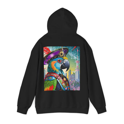 The Parrot Aristocrat – Heavy Blend™ Hooded Sweatshirt