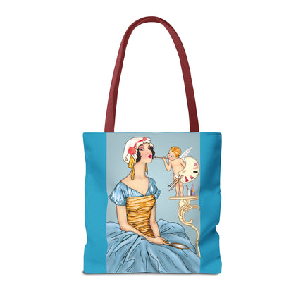 The Enchanting Painter: A Fairy's Artistic Touch Tote Bag (AOP)
