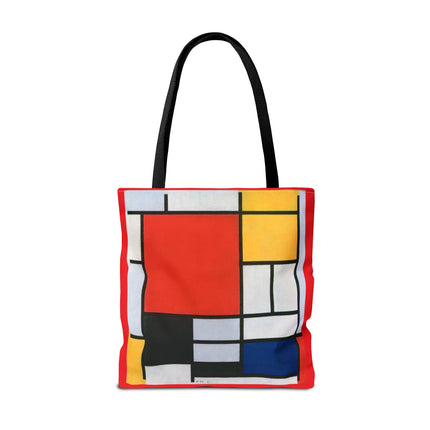 Composition with Red, Yellow, Blue, and Black by Piet Mondrian Tote Bag (AOP)