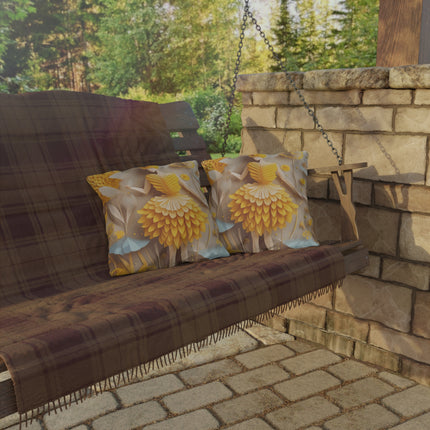 Dandelion Fairy Outdoor Pillows