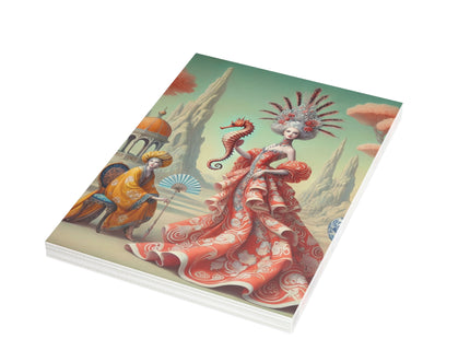 The Seahorse Court Postcard Bundles (envelopes included) - Bundles of 10, 30, 50 Pieces