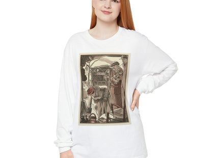 Bric-A-Brac by Fernand Siméon Garment-dyed Long Sleeve T-Shirt