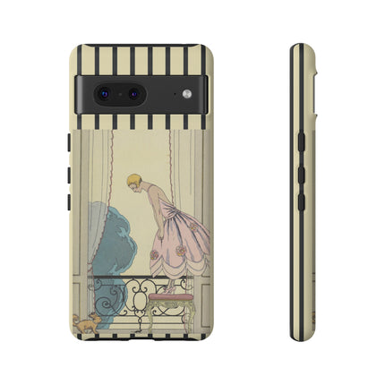 Falbalas et fanfreluches, La Souris by George Barbier Phone Cases