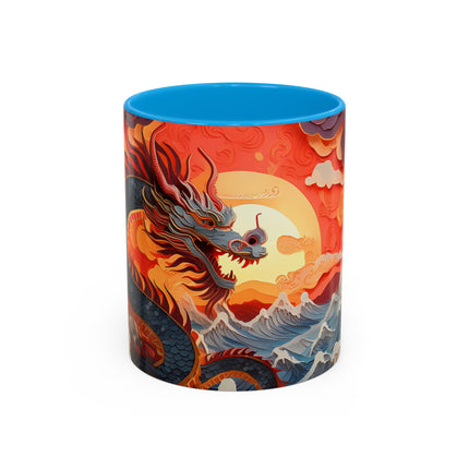 Emergence of the Dragon Colorful Mugs (11oz, 15oz)