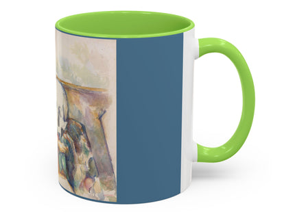 The Three Skulls by Paul Cézanne Colorful Mugs (11oz, 15oz)
