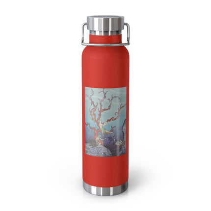 Beautiful Shells by Virginia Frances Sterrett Copper Vacuum Insulated Bottle, 22oz