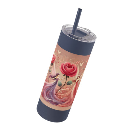 Whimsical Fairies Skinny Matte Tumbler, 20oz