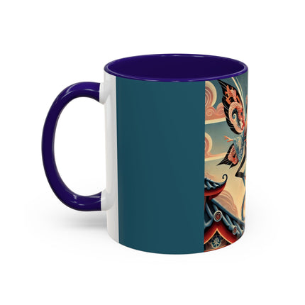 Dragon Fairy of the Temple Colorful Mugs (11oz, 15oz)
