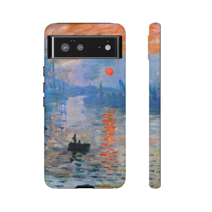 Sunrise by Claude Monet Phone Cases