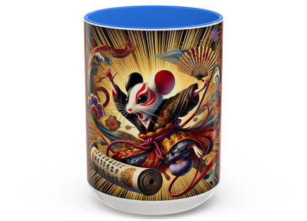 Theatrical Mouse on a Mission Colorful Mugs (11oz, 15oz)