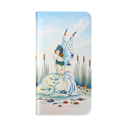 🧚🦋 The Jeweled Wing Fairy Flip Case – Art Deco Fairy Fantasy