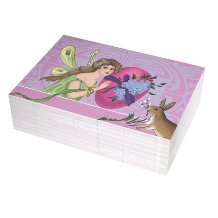 The Fairy’s Blossom Postcard Bundles (envelopes included) - Bundles of 10, 30, 50 Pieces