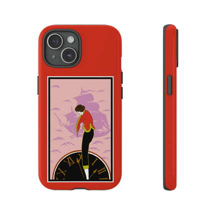 Woman Waiting for her Beloved at 1:59 by Kobayashi Kaichi Phone Case