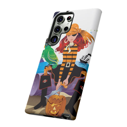Moonlit Pirate Halloween Phone Cases