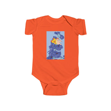Whimsical Delights Baby Bodysuit – Fairy Blossoms & Enchanted Charm
