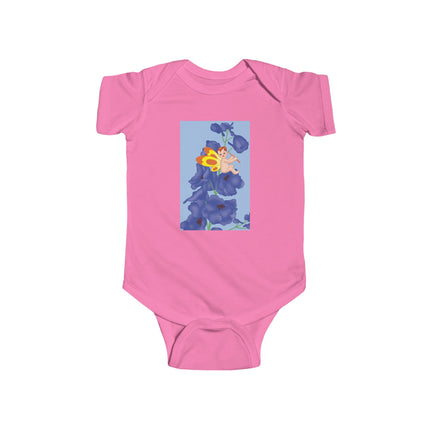 Whimsical Delights Baby Bodysuit – Fairy Blossoms & Enchanted Charm