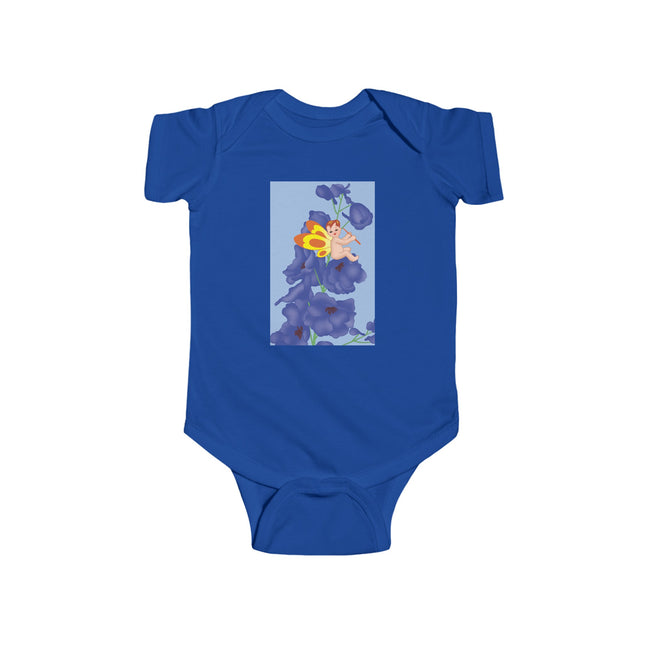 Whimsical Delights Baby Bodysuit – Fairy Blossoms & Enchanted Charm
