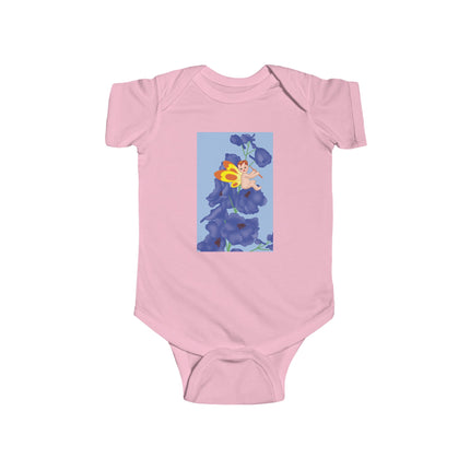 Whimsical Delights Baby Bodysuit – Fairy Blossoms & Enchanted Charm