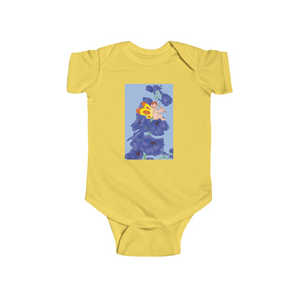 Whimsical Delights Baby Bodysuit – Fairy Blossoms & Enchanted Charm