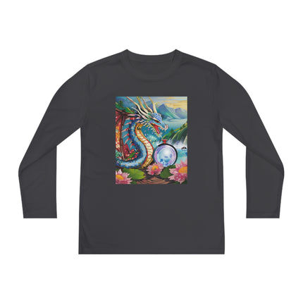 Wisdom's Guardian Youth Long Sleeve Competitor Tee – Dragon Magic & Ancient Wisdom